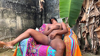 African Outdoor Hot Fuck in Hot Weather