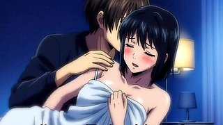 Step son share bed with stepmom and fuck her from behind