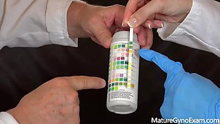 Gina Monelli Hot MILF Gyno Orgasm Threesome with Doctor & Nurse