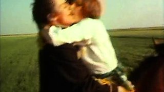 Stud licks his gfs hot hairy pussy in a vintage movie