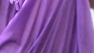 In the Bathroom Indonesian Transparant in Shiny Satin Lingerie Perfect Body Big Ass Tease