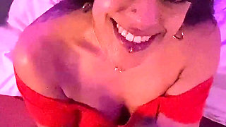 Hot Latina Sucks Rome Majors BBC Until She Gets a Facial