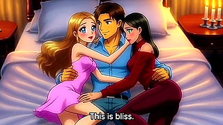 My stepbrother fucked me and my friend alone at home