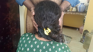 Housewife enjoying with step brother