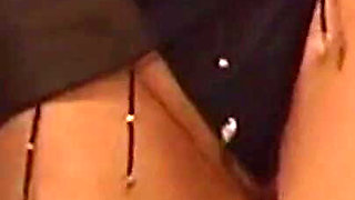 Mature Brunette MILF Gets Spanked Red While Taking Toys