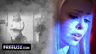 Blowing hot haley spades confesses her sins and gets punished by stepparent calvin