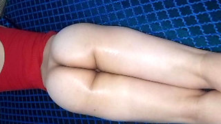 Algerian and Egyptian Girl Taking a Shower