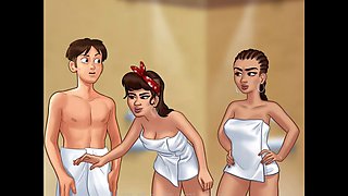 Naked at school, teen, big ass