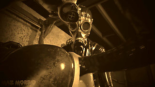 Gas Mask Fisting Sepia with Patricia and Valeska