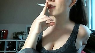 Smoking Dirty Talk by German Mistress