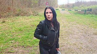 You find me I'm emptying you!! they locate me and fuck me in the forest