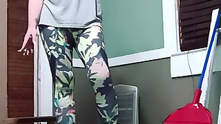 Cummming in Stepmommy's Slippers