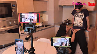 Video for Fans - Stepson Visits Stepmother in the Kitchen