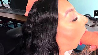 Sexy Secretary Miss Maddison Black Ask's Danny D To Cum