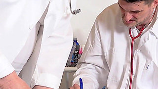 Dual-hole Temp Measurement for Hot Babe Nela Decker