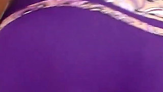 Buff guy licks and fucks sexy slut's tight pussy next to exercise equipment