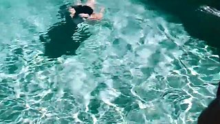 Adina Jewel underwater blowjob