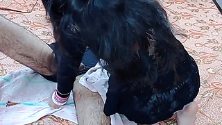Punjabi bride takes hairy cock in honeymoon homemade video