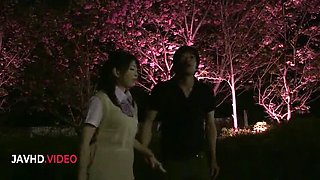 Japanese JAV Star Hanaho Sucks and Roughly Fucks Lover Intensely - Uncensored Hardcore Blowjob