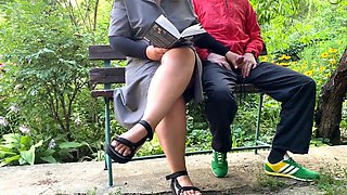 My stepmom helps me prepare for my literature test with a special hands-on lesson