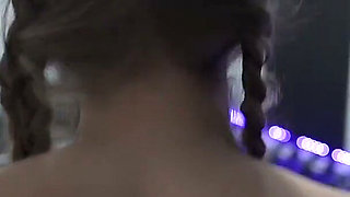 Gym POV - Trainer Fucks My Hairy Pussy After Workout