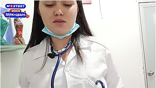 Doctor Examines My Cock And Takes Out My Milk