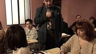 An Interview Leads To Fucking A Hairy Brunette