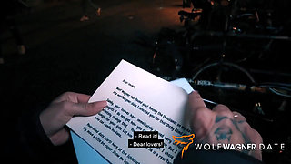 Hot German MILF Harleen Van Hynten lets modern-day tarzan cum on her big fake tits! Wolf Wagner