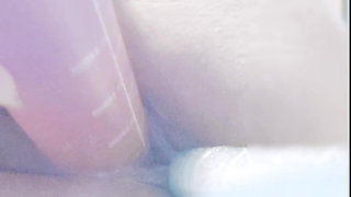 Hot woman gets everything she finds until she calms her desire