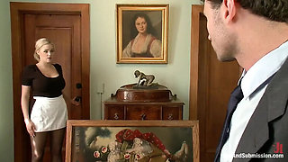 Big Dick James Deen Breaks The Bbc Maid And Wife With Bondage Discipline