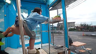 Nhdtc-212 A Casual Av Appearance On The Magic Mirror Bus! If You Dont Film My Face... She Gets Fucked From Behind With A Butt Panel And Squirts! Breaking The Promise Of Just Ass Fucking, She Gets Unexpectedly Penetrated! The Frustrated Big-assed Girlfr