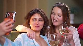 The Most Drooling Double Blowjob With My Girlfriend FFM 4K HD Tim Team