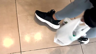 She wanted to give me a blowjob in the bathroom of the Shopping Mall