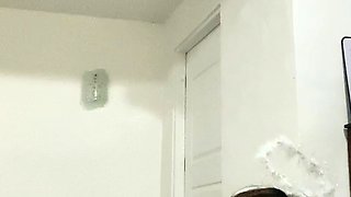 Amateur Teen Blowjob Under the Cover