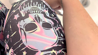 Washing My Sweaty Feet After Running