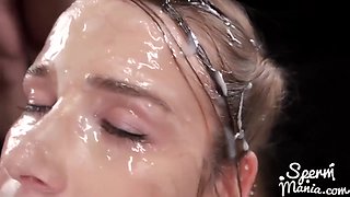 Legal Cum On Face For Czech Slut - Cumshots