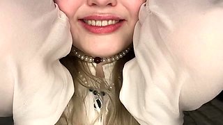 Shye White Pearl Countess Swallowing Fantasy