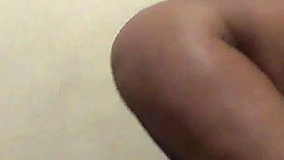 Stepsister Riding a Black Cock in Slow-motion