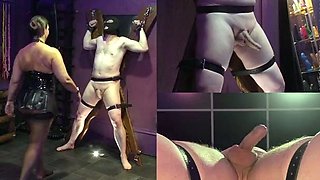 Mistress Raven Sinister Mistress NipplePlay and Ballbusting