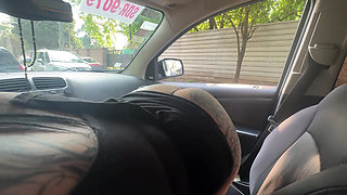 Oral Sex in the Car, They Roll Down the Windows so Everyone Can See Me Sucking It