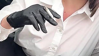 4 Cigarettes Deep Smoke & Spit Seduction POV