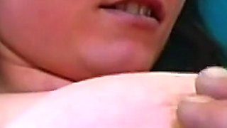 Busty Mature Babe Squirts Milk While Fingering Wet Pussy