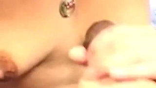 No Penetration Handjob and Titty Fucking Wank Out Session for BBC in the Laundry Room