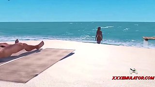 Cartoon 3D babe amazing porn video