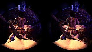 Two 3d cartoon cuties are ready for their bath