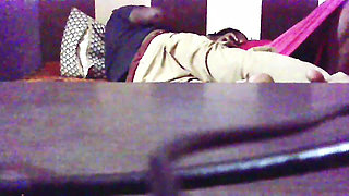 Stepbrother and stepsister having sex in alone time