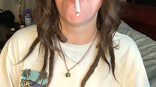 Virtual Smoking Sex, Riding POV and Drooling with Chery Trees