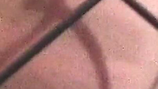Blonde slave Vanessa locked in the basement