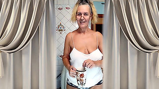 Hot Housewife Lukerya, Fun Flirting