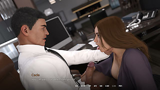Hot Secretary Humiliated and Face Fucked by Big Cock Boss